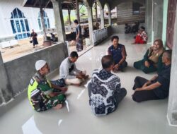 Babinsa Geumpang Perkuat Sinergi dengan Tokoh Gampong Bahas Produktivitas Pertanian