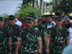 Bersama Pangdam XIV/Hasanuddin, Danrem 141/TP Hadiri Kegiatan Panen Raya Serentak di KKKab. Bon