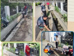 Pasca Libur Panjang, Halaman Kantor Bapas Palu Tampak Kurang Terawat, Kepala Bapas Langsung Pimpin Aksi Kebersihan