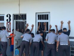 Deteksi Dini Gangguan Kamtib, Lapas Banjarbaru Kembali Gelar Razia dan Tes Urine