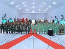 Kodim 0904/Paser Terima Kunjungan Kerja Pangdam VI/Mlw Beserta Rombongan