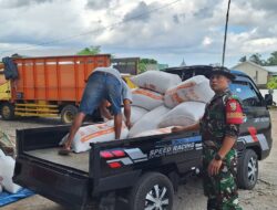 Kawal Hingga Ke Gudang Bulog, Babinsa Pastika Harga Gabah Petani Tetap 6.500