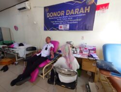 Peduli Sesama, Lapas Banjarbaru Gelar Donor Darah HBP Ke-61