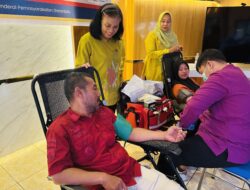 15 Kantong Darah Bentuk Kontribusi Kemanusiaan Lapas Gorontalo menjelang Hari Bhakti Pemasyarakatan Ke-61 Tahun 2025