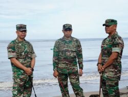 Perkuat Ketahanan Pangan di Wilayah Korem 141/TP, Danrem 141/TP dampingi Kepala Staf Angkatan Laut dan Kepala Badan Pemeliharaan Keamanan Polri Berkunjung Ke Wilayah Kab. Takalar