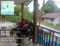 Pasi Teritorial Korem 182/JO Anjangsana Dengan Tokoh Adat Kampung Sekru