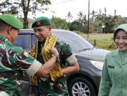 Sambut Pejabat Dandim Baru,Kodim 0907/Trk Gelar Tradisi Satuan