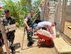 Pra TMMD Ke-124 TA. 2025 Kodim 1314/Gorut: Pembangunan Rumah Layak Huni Capai Progres 30%