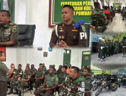 Prajurit Korem 182/JO dan Kodim Fakfak Terima Sosialisasi Hukum dari Dansubdenpom Fakfak & Kakumrem 182/JO