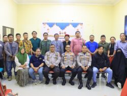 Bid Humas Polda Gorontalo Gelar Kemitraan Bersama Wartawan Dirangkaikan Dengan Halal Bihalal 1 Syawal 1446 H