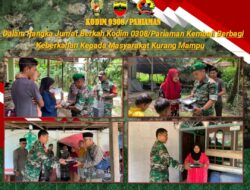Dalam Rangka Jum’at Berkah Kodim 0308/Pariaman Kembali Berbagi Keberkahan Kepada Masyarakat Kurang Mampu