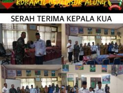 Babinsa Koramil 05/Lubuk Alung Hadiri Serah Terima Kepala KUA Sintoga