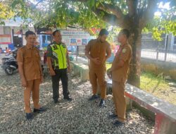 Pererat Sinergi, Babinsa Koramil 15/Tiro Jalin Silaturahmi dengan Guru SDN 1 Tiro