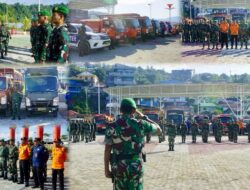 Korem 182/JO Gelar Apel Bataliyon Komposit PRCPB Wilayah Fakfak Papua Barat