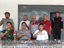Kalapas Gorontalo Sulistyo Wibowo Siapkan Langkah Layanan Prima pada Puncak Layanan Kunjungan Hari Ketiga Idul Fitri 1446 H
