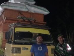 Penuh Semangat, Babinsa Kodim 1404/Pinrang Dampingi Penyerapan Gabah Petani Oleh Bulog
