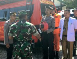 Dandim 1811/TW Memimpin Apel Gelar Kesiapsiagaan Personel & Alkap Yon PRCPB Dengan Instansi terkait di Wilayah Kab. Teluk Wondama