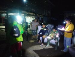 Kompak, Babinsa dam Bhabinkamtibmas Di Kabupaten Pinrang Awasi Penyerapan Gabah Petani Oleh Bulog