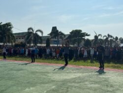 Tingkatkan Kesehatan Warga Binaan, Lapas Banjarbaru Gelar Senam Kebugaran Jasmani