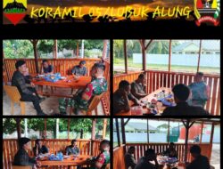 Babinsa Koramil 05/Lubuk Alung Serda Feri Fadli Gelar Komsos dengan Warga Nagari Aie Tajun