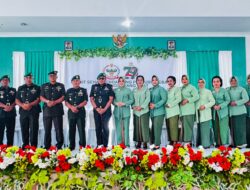 Dandim 1502/Masohi Hadiri Syukuran HUT Persit KCK Ke 79 Tahun