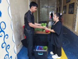 Pasarkan Hasil Panen Warga Binaan kepada Pengunjung, Lapas Banjarbaru Buka “Labaru Fresh Market’