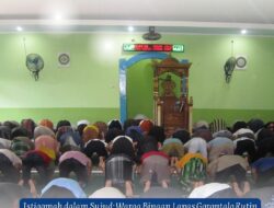 Istiqomah dalam Sujud: Warga Binaan Lapas Gorontalo Rutin Laksanakan Shalat Dhuha Setiap Hari
