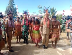 Danrem 181/PVT Hadiri Upacara Pembukaan TNI TMMD Ke-124 Tahun 2025 di Kampung Yeflio, Distrik Mayamuk, Kabupaten Sorong