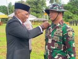 Mewakili Bupati Malteng, Asisten 2 Bidang Perekonomian dan Pembangunan Secara Resmi Membuka TMMD ke 124 Kodim 1502/Masohi