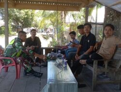 Babinsa Koramil 04 Beutong laksanakan komunikasi sosial dengan Para Pemuda di desa Meunasah Dayah Kecamatan Beutong