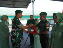 Pimpin Corp Raport Purna Tugas Dan Pindah Satuan,Ini Pesan Dandim 0907/Trk