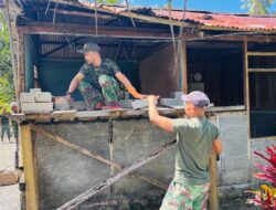 Satgas TMMD ke 124 Kodim 1502/Masohi Terus kebut pembangunan RTL