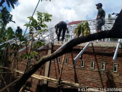 TMMD Ke-124 Kodim Loteng Bangun TPQ di Desa Mas Mas Batukliang