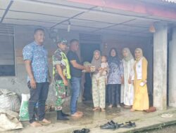 Babinsa Tangse Bersinergi dan Tim KB Salurkan Bantuan Nutrisi untuk Cegah Stunting