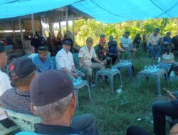 Babinsa Koramil-06 Kodim 1404/Pinrang Hadiri Acara Mappalili/Tradisi Turun Sawah