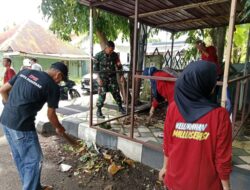 Semangat Gotong Royong Dan Kebersamaan, Babinsa Koramil 1405-01/Ujung Bersama Warga Melaksanakan Karya Bakti