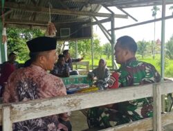 Mewujudkan Keakraban, Babinsa Komsos Dengan Warga Binaan