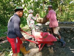 Pembangunan Penampungan Air Bersih Masuk Tahap Penimbunan Pondasi