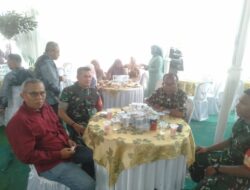 Babinsa Koramil 03/Sungai Sariak Menghadiri Resepsi Pernikahan