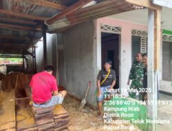 Jembatan Keamanan dan Harmoni: Sinergitas TNI-Masyarakat di Teluk Wondama