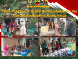 Kodim 0308/Pariaman Kembali Berbagi Keberkahan Di Hari Jum’at Kepada Masyarakat Kurang Mampu