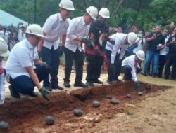 Danrem 181/PVT Dampingi Menkes RI pada Peletakan Batu Pertama Pembangunan RSUD Raja Ampat