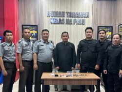 Jaga Stailitas Kamtib, Rutan Palu Gelar Penggeledahan di Blok Hunian