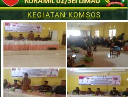 Babinsa 02/Sungai Limau Hadiri Rapat Musyawarah Di Nagari Sungai Limau