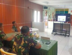 Dansatgas TMMD Paparkan Progres TMMD ke Tim Wasev