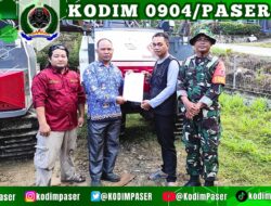 Babinsa Sebakung Taka Dampingi Pelatihan Pengoperasian Alsintan