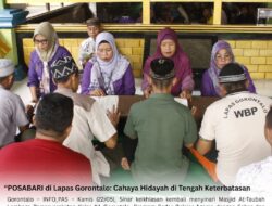 POSABARI di Lapas Gorontalo: Cahaya Hidayah di Tengah Keterbatasan