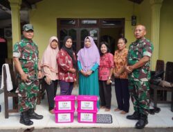 Korem 181/PVT Gelar Bhakti Sosial, Salurkan Sembako untuk Purnawirawan dan Warakawuri
