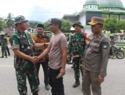 Satgas TMMD Ke-124 Kodim 0107/Aceh Selatan Terima Kunjungan Tim Wasev dari Mabes TNI