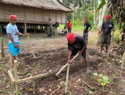 Masyarakat sangat antusias dalam Membantu setiap Sasaran TMMD ke 124 Kodim 1502/Masohi